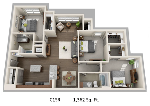 vintage-at-emory-road-c1sr-floor-plan